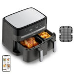 FRITEUSE TEFAL DUAL EASY FRY & GRILL 8,3L - EY905B10