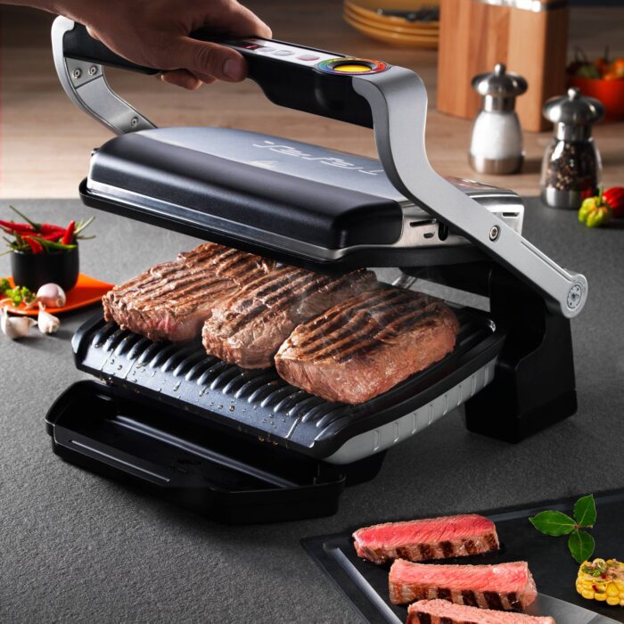 OptiGrill+  Tefal GC712D12 Grill Intelligent - 6 programmes