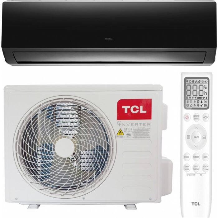 CLIMATISEUR TCL09CHSA/XA82I 9000BTU INVERTER WIFI NOIR