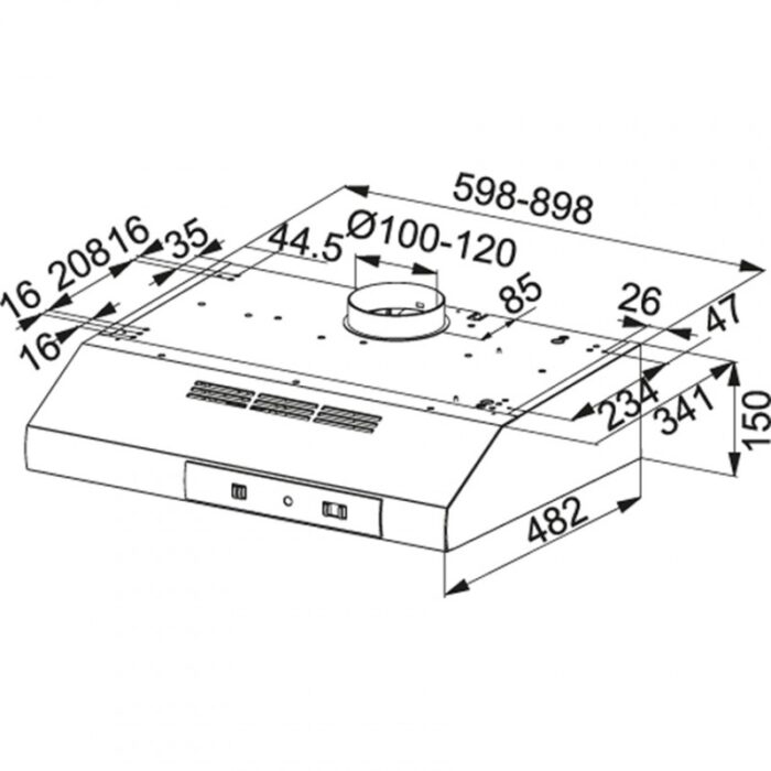 HOTTE FRANKE FTT 932 XS SASO 3000553097