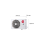 Climatiseur LG 11MJH ARTCOOL, Inverter Compressor™, 9000 BTU, Garantie 10 ans, Chauffage, Wi-Fi