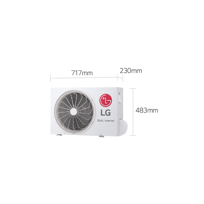 Climatiseur LG 11MJH ARTCOOL, Inverter Compressor™, 9000 BTU, Garantie 10 ans, Chauffage, Wi-Fi