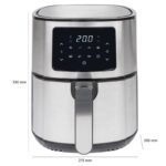 Friteuse Proficook  À Air Chaud 5,5L Avec Écran Tactile FR1239H