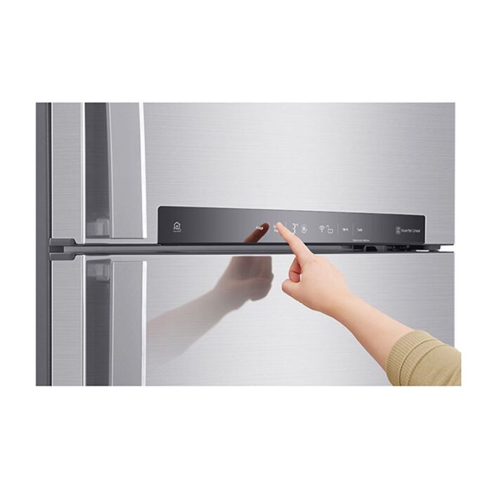 Réfrigérateur LG 506L, Compresseur linéaire Inverter | Nature Fresh™ | Linear Cooling™ | Door Cooling™ | Hygiene fresh+™ | No Frost- GR-H702HLHU