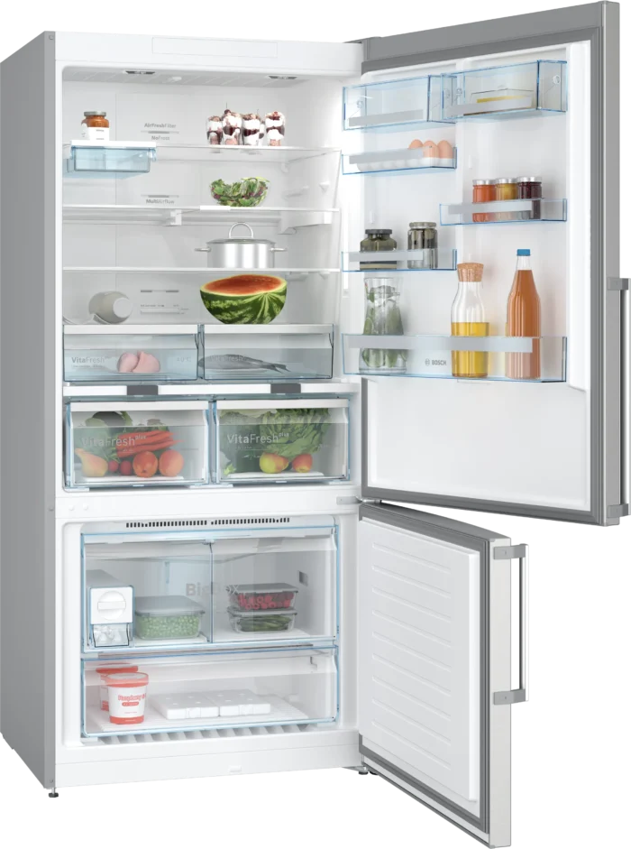 Réfrigérateur BOSCH Série 6 Combiné 619L INOX KGN86AI32U