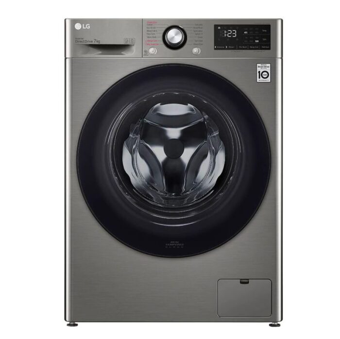 Machine a laver LG 7KG 1200 TR INOX F2V3HYPKP - Image 1