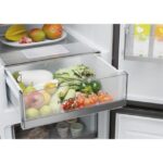 Réfrigérateur Haier 341 L combiné No FROST Inox HDW1618DNPD