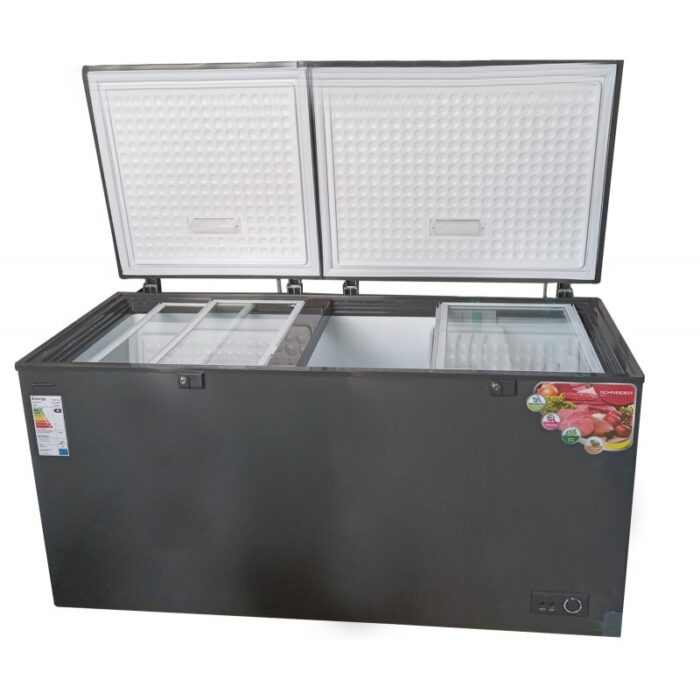 Congélateur SCHNEIDER CFS650 520L gris - Image 1