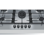 PLAQUE BOSCH  90CM 5F FONTE INOX  PCR9A5B90