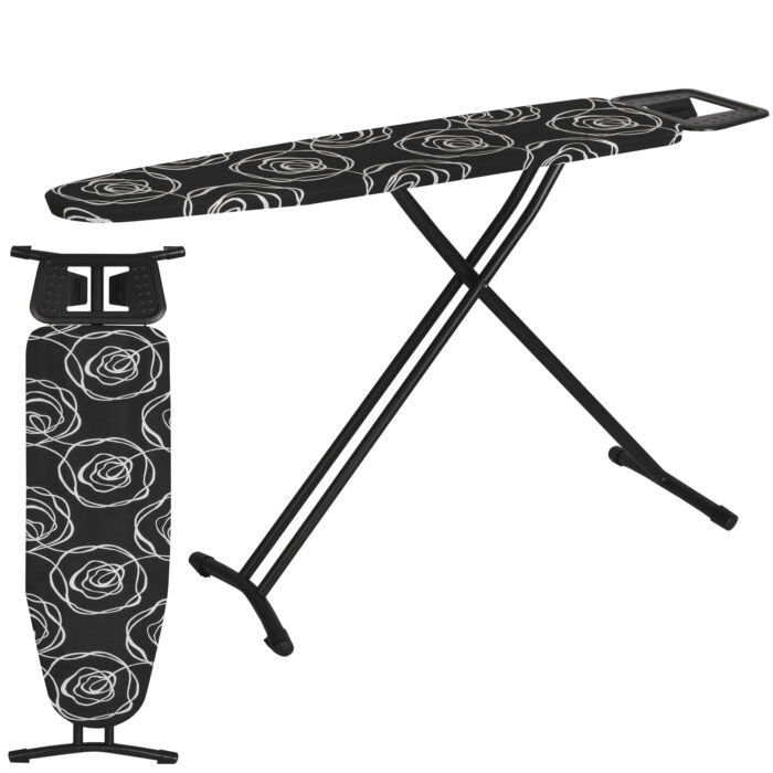 Taurus Table à Repasser Sleek 100% Cotton Grande Surface120X35cm - Image 1