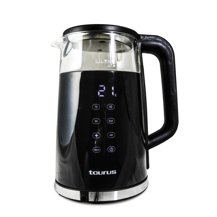 TAURUS Bouilloire Eos Glass Digital 1,7lt  EOSGLASSDIGITAL - Image 1