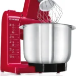 Robot pâtissier MUM4 500 W Rouge, Bosch