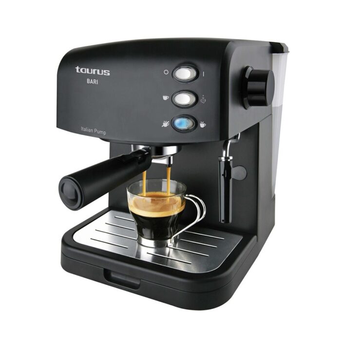 Machine à café TAURUS ESPRESSO BARI - 15 Bars, Café Moulu, 1,5L - Image 1