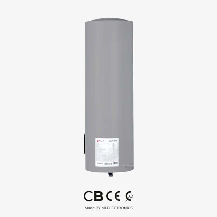 MEGALIFE Chauffe-eau Electrique Slim Silver 100L ML-FVDS1-100L