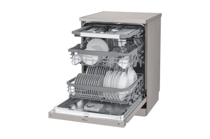 LG Lave-vaisselle  QuadWash™ Steam | EasyRack™ | SmartThinQ™  DFC435FP