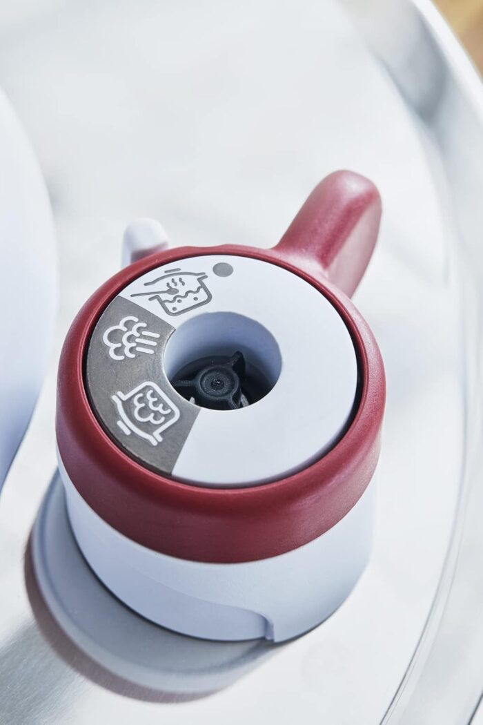 Tefal Clipso Minut Duo Autocuiseur 5L en aluminium avec 5 systèmes de sécurité et fermeture facile à une seule main  P47051