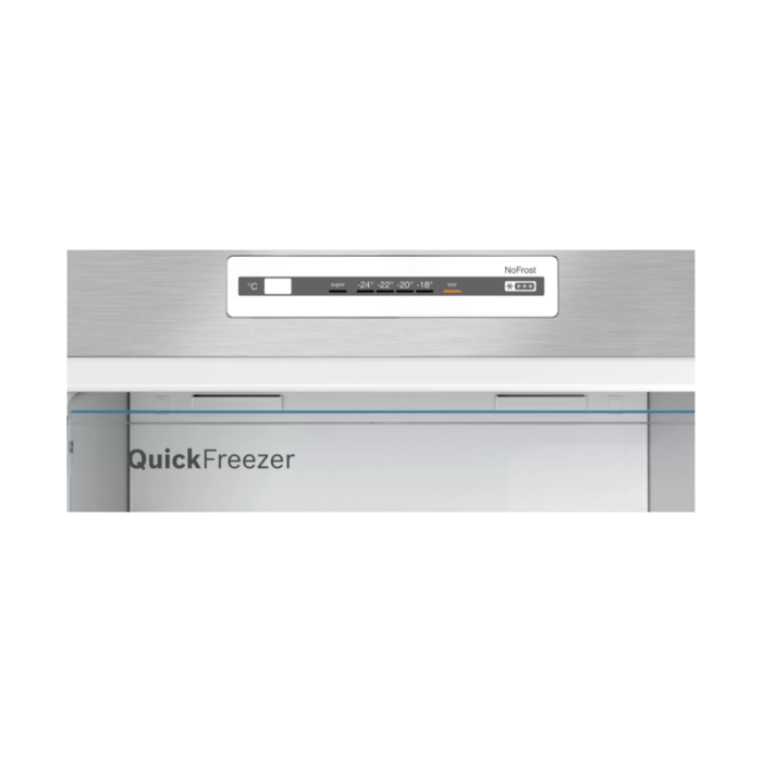 REFRIGERATEUR BOSCH 2 PORTES 286L A+ GRIS  KDN30N12M8