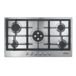 PLAQUE CANDY 90CM 5F GRILLE EN FONTE INOX CHG93WPX