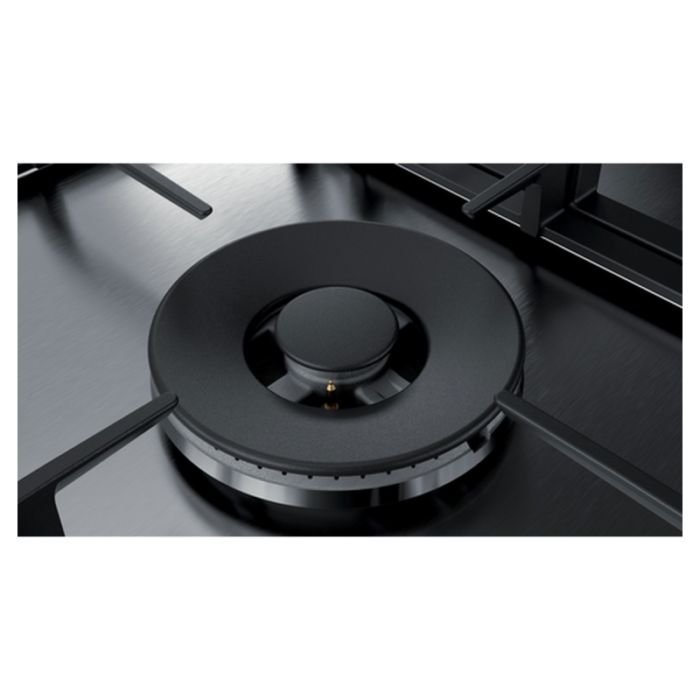 PLAQUE BOSCH 90CM 5F FONTRE INOX PCR9A5B90