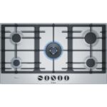 PLAQUE BOSCH 90CM 5F FONTRE INOX PCR9A5B90