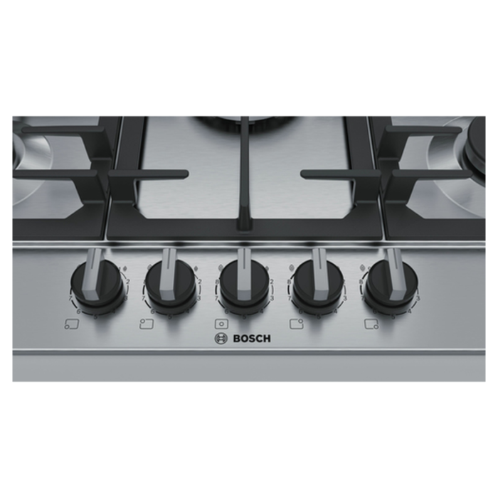 PLAQUE BOSCH 75 CM 5F INOX PCQ7A5B90