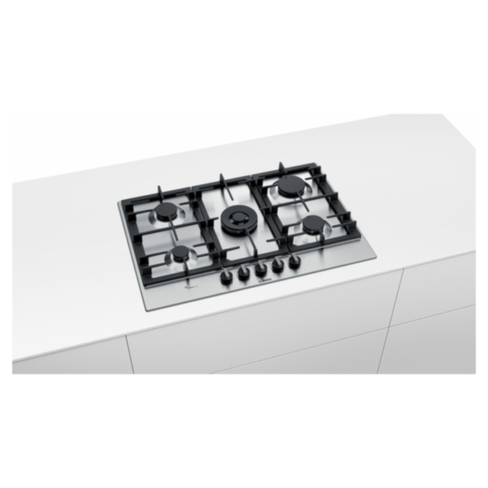 PLAQUE BOSCH 75 CM 5F INOX PCQ7A5B90