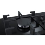 PLAQUE BOSCH A GAZ 5F 75CM FLAMESELECT VERRE NOIR PPQ7A6B90