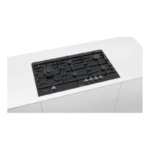 PLAQUE BOSCH 90CM 5F VERRE NOIR FLAMESELECT PRS9A6B70