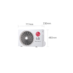 Climatiseur LG 9000 BTU Dual INVERTER D10AWH