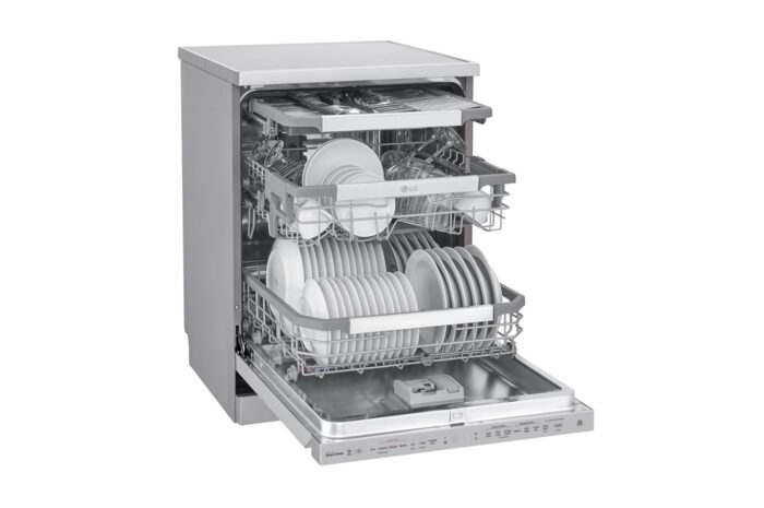 Lave-vaisselle LG QuadWash™ Steam | EasyRack™ | SmartThinQ™ DFB325HS