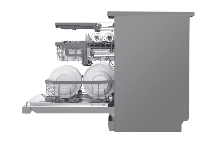 Lave-vaisselle LG QuadWash™ Steam | EasyRack™ | SmartThinQ™ DFB325HS
