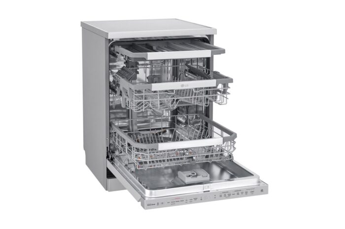 Lave-vaisselle LG QuadWash™ Steam | EasyRack™ | SmartThinQ™ DFB325HS