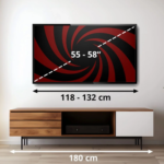 55" TCL QLED TV UHD SMART 144HZ 55P8K – Image 4