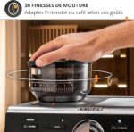 Machine Expresso Krups Manuelle avec moulin XP801T10 – Image 5