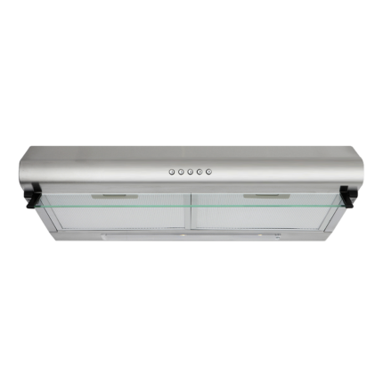 HOTTE HKM 60CM SOUS MEUBLE 2 MOTEURS 3 VITESSES INOX HKM-HT60NXD