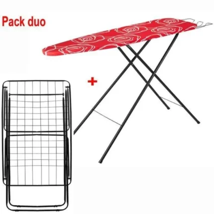 Taurus Pack Duo Sun – Table à repasser + Sèche-linge 100% coton (Grande surface)