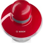 Mini hachoir Bosch MMR08R2 400W Rouge – Image 2