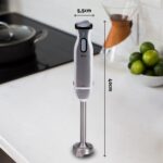 Mixeur Plongeant JaTA Inox avec Accessoires – 1000W – 2 Vitesses – BT199 – Image 2