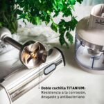 Mixeur Plongeant JaTA Inox avec Accessoires – 1000W – 2 Vitesses – BT199 – Image 3