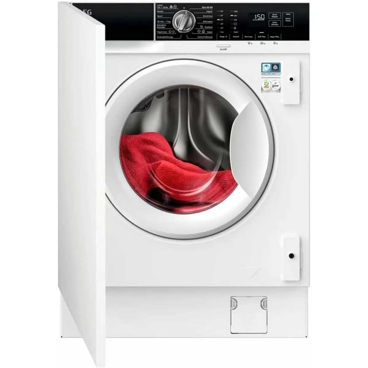 machine-a-laver-integrable-aeg-8kg-serie-7000-powercare-mlaeqlfn7g8434f Machine à laver intégrable AEG Série 7000 PowerCare 8 kg – Image 1