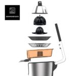 Presse-Agrumes Taurus Easy Press 1000 W Inox – SQ1000X – Image 2