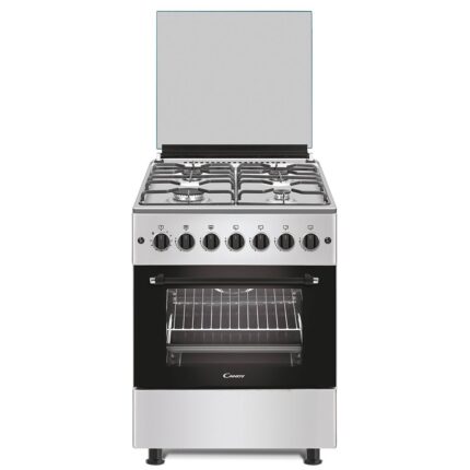 Cuisinière Candy 60×60 Inox avec Minuterie – CGG66SGMX-15