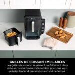 Air Fryer Ninja Double Stack 7,6 L 6-en-1 Noir – SL300EU – Image 3