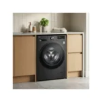 Machine à laver LG 9 kg 1200 tr/min Slim noire F2X5FYN26 à Tanger – Image 2