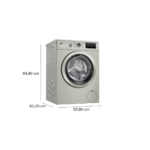 Machine à laver Bosch 8 kg 1400 tr/min Inox WAN2420XME à Tanger – Image 2
