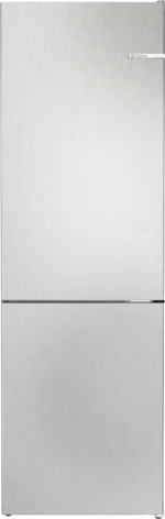 Réfrigérateur combiné Bosch 321 L Inox 60 cm KGN362LDF à Tanger