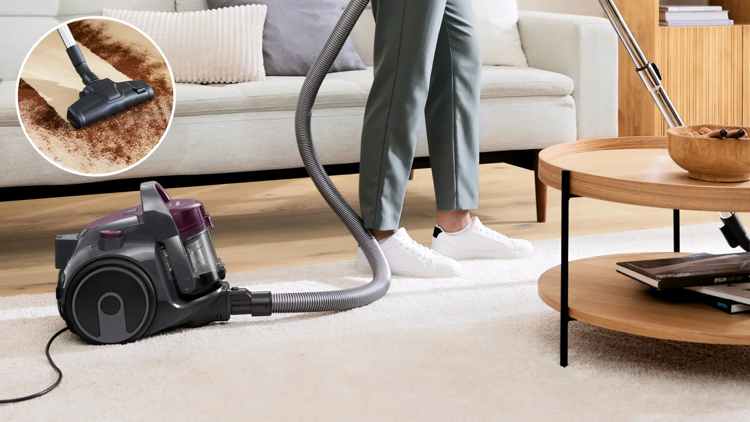 Aspirateur sans sac Bosch Série 2 1,5 L Violet BGC05AAA1 à Tanger – Image 6