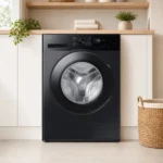 Machine à laver Samsung EcoBubble 8 kg Slim 1200 tr/min Noir WW80FGL32A à Tanger – Image 2